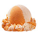 Orange Cream Swirl Ice Cream