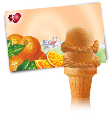 Turkey Hill Orange Grove Sherbet