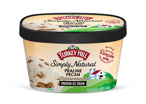 Turkey Hill Praline Pecan Simply Natural Ice Cream