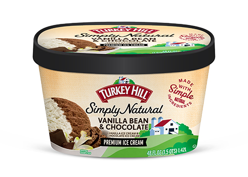 Turkey Hill Vanilla Bean & Chocolate Simply Natural Ice Cream