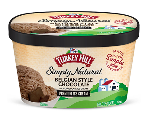 Turkey Hill Belgian Style Chocolate Simply Natural Ice Cream