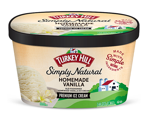 Turkey Hill Homemade Vanilla Simply Natural Ice Cream