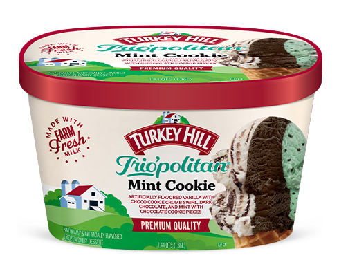 Turkey Hill Mint Cookie Trio'politan™ Trio'politan™