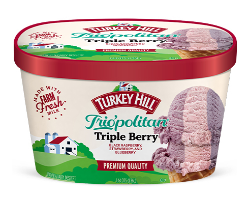 Turkey Hill Triple Berry Trio'politan™ Trio'politan™