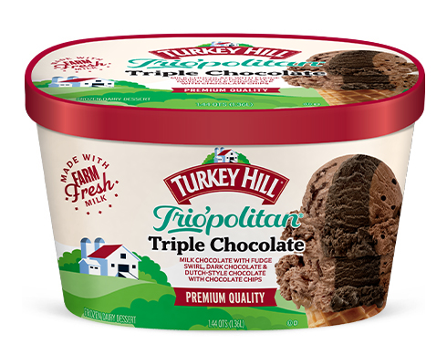 Turkey Hill Triple Chocolate Trio'politan™ Trio'politan™