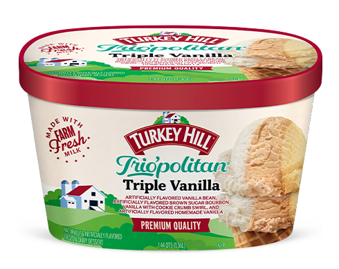 Turkey Hill Triple Vanilla Trio'politan™ Trio'politan™