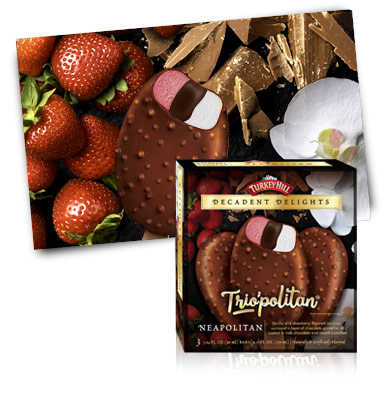 Turkey Hill Neapolitan Decadent Delights Bars