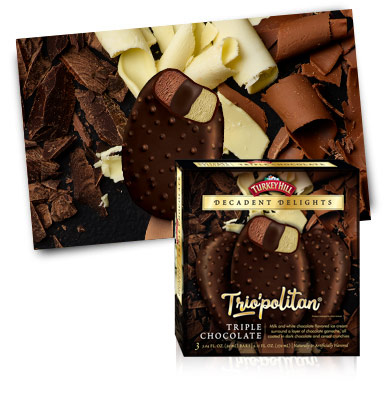 Turkey Hill Triple Chocolate Decadent Delights Bars