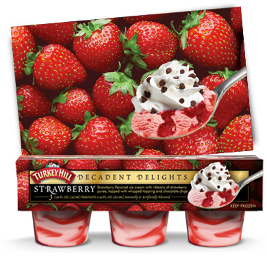 Turkey Hill Strawberry Decadent Delights Parfaits