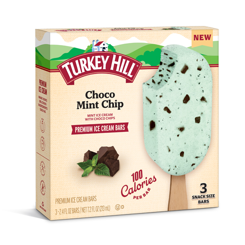 Turkey Hill Choco Mint Chip Ice Cream Bars