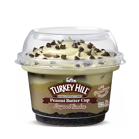 Turkey Hill Peanut Butter Cup Layered Sundaes